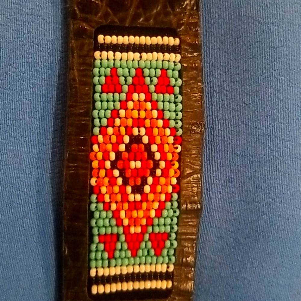 Leather/Beaded Gypsy Soul Bracelet